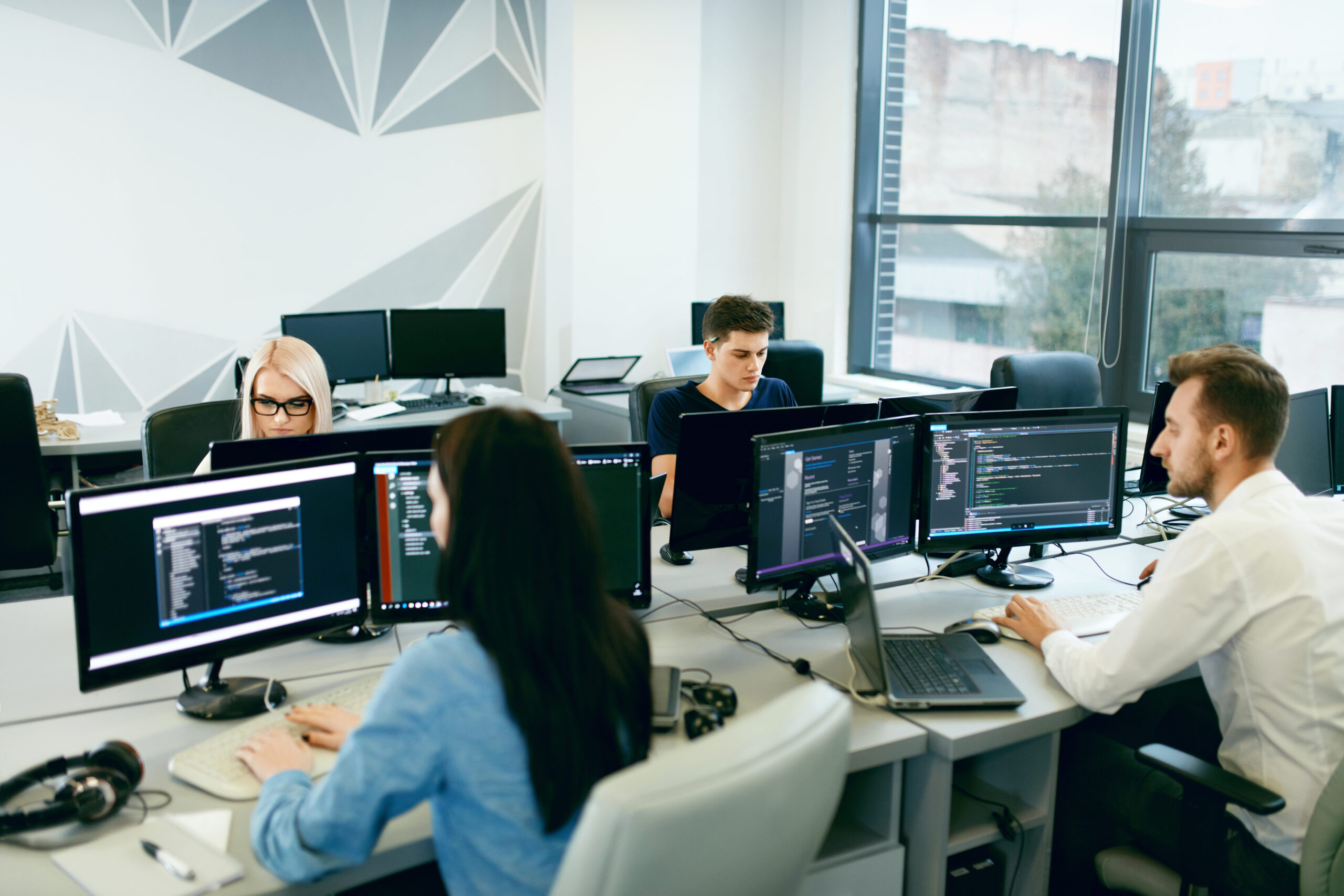 Team at work